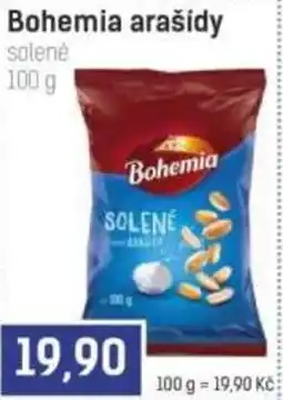 Konzum Bohemia arašidy solené nabídka