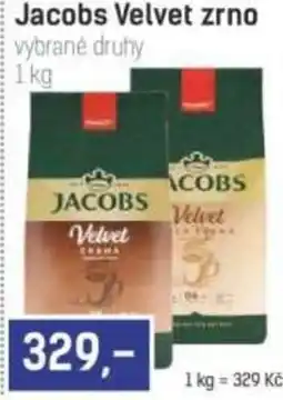 Konzum Jacobs Velvet zrno nabídka