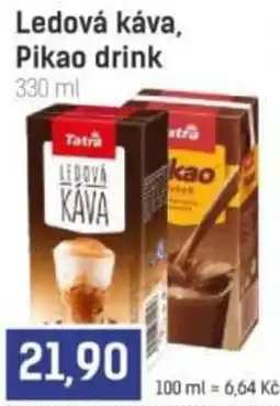 Konzum Ledová káva, Pikao drink nabídka