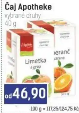 Konzum Čaj Apotheke nabídka