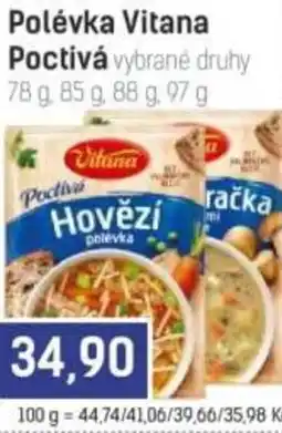 Konzum Polévka Vitana Poctivá nabídka
