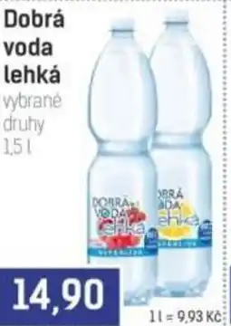 Konzum Dobrá voda lehká nabídka