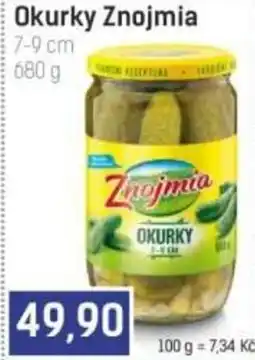 Konzum Okurky Znojmia 7-9 cm nabídka