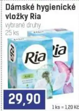 Konzum Dámské hygienické vložky Ria nabídka