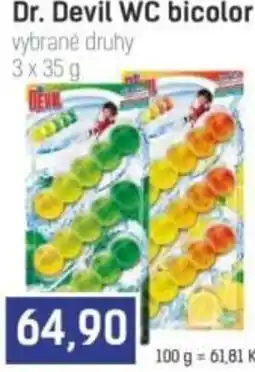 Konzum Dr. Devil WC bicolor nabídka