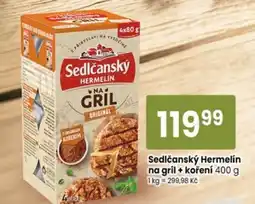 TEMPO Sedlčanský Hermelín na gril + koření nabídka