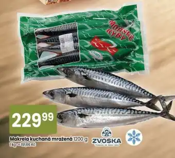 Makrela kuchaná mražená