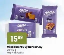 TEMPO Milka sušenky nabídka