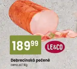 TEMPO Debrecínská pečeně nabídka