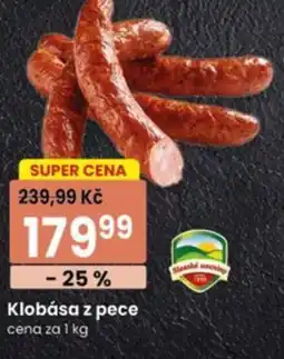 TEMPO Klobása z pece nabídka