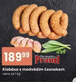 TEMPO Klobása s medvědím česnekem nabídka