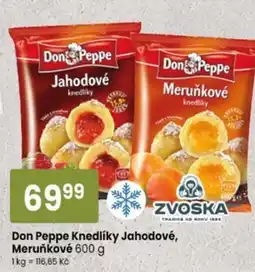 TEMPO Don Peppe Knedlíky Jahodové, Meruňkové nabídka