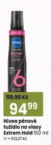 TEMPO Nivea pěnové tužidlo na vlasy Extrem Hold nabídka