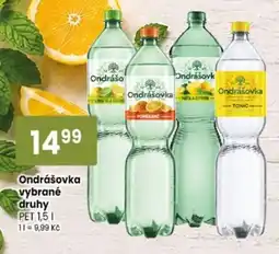 TEMPO Ondrášovka nabídka