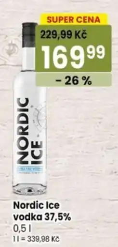 TEMPO Nordic Ice vodka 37,5% nabídka
