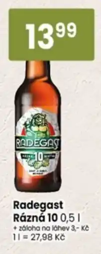 TEMPO Radegast Rázná 10 nabídka