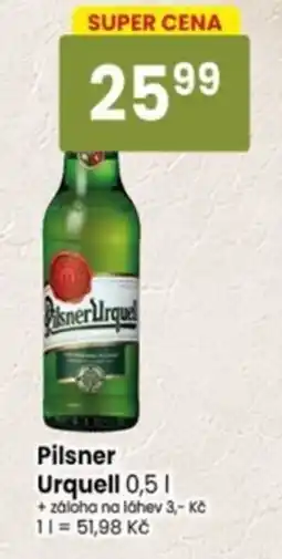 TEMPO Pilsner Urquell nabídka