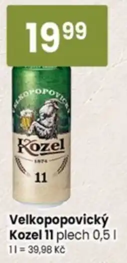 TEMPO Velkopopovický Kozel 11 nabídka