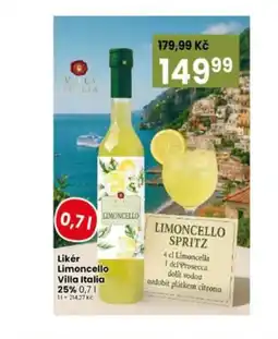 TEMPO Likér Limoncello Villa Italia 25% nabídka