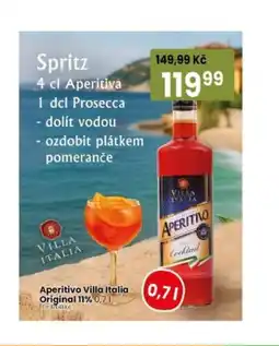 TEMPO Aperitivo Villa Italia Original 11% nabídka