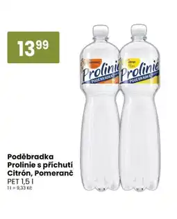 TEMPO Poděbradka Prolinie s příchutí Citrón, Pomeranč nabídka
