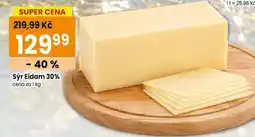 TEMPO Sýr Eidam 30% nabídka