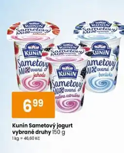 TEMPO Kunín Sametový jogurt nabídka
