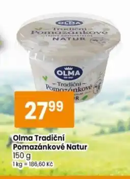TEMPO Olma Tradiční Pomazánkové Natur nabídka