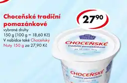 CBA Choceňské tradiční pomazánkové nabídka