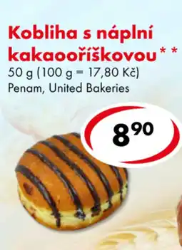 CBA Kobliha s náplní kakaooříškovou nabídka