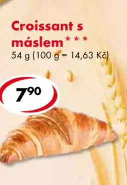 CBA Croissant s máslem nabídka