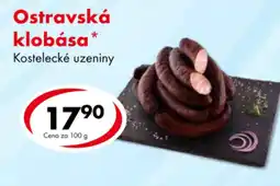 CBA Ostravská klobása nabídka