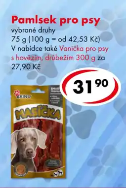 CBA Pamlsek pro psy nabídka