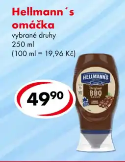 CBA Hellmann's omáčka nabídka