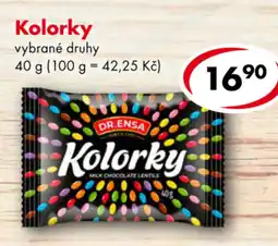 CBA Kolorky nabídka