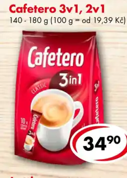 CBA Cafetero 3v1, 2v1 nabídka