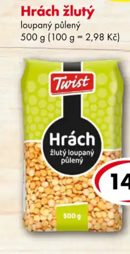CBA Hrách žlutý nabídka