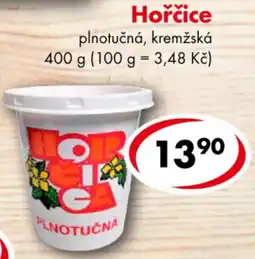 CBA Hořčice nabídka