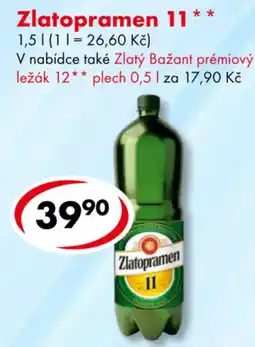CBA Zlatopramen 11 nabídka