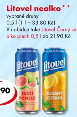 CBA Litovel nealko nabídka