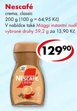 CBA Nescafé nabídka
