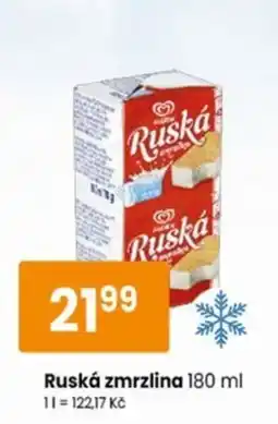 TEMPO Ruská zmrzlina nabídka