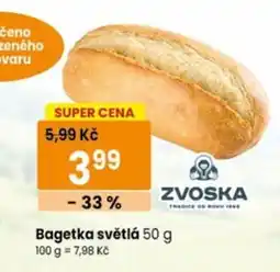 TEMPO Bagetka světlá nabídka