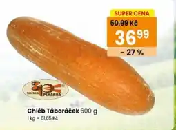 TEMPO Chléb Táboráček nabídka