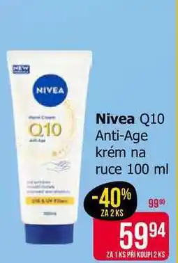 Teta Nivea Q10 Anti-Age krém na ruce nabídka
