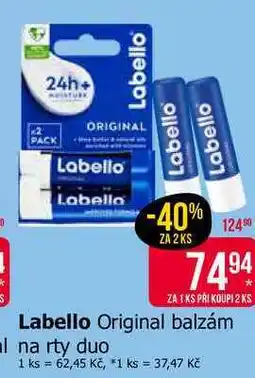 Teta Labello Original balzám al na rty duo nabídka
