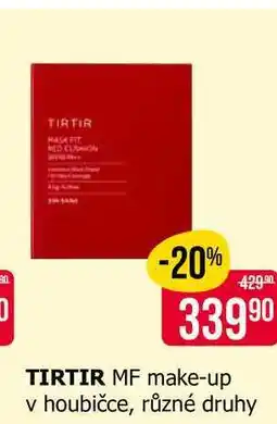 Teta TIRTIR MF make-up v houbičce, různé druhy nabídka