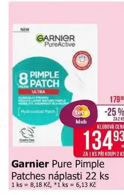 Teta Garnier Pure Pimple Patches náplasti 22 ks nabídka