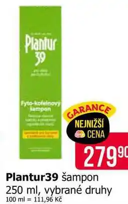 Teta Plantur39 šampon 250 ml, vybrané druhy nabídka