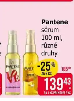 Teta Pantene sérum 100 ml, různé druhy nabídka